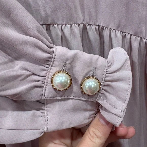 Dainty Jewells Lavender Maxi Dress - Picture 3 of 4